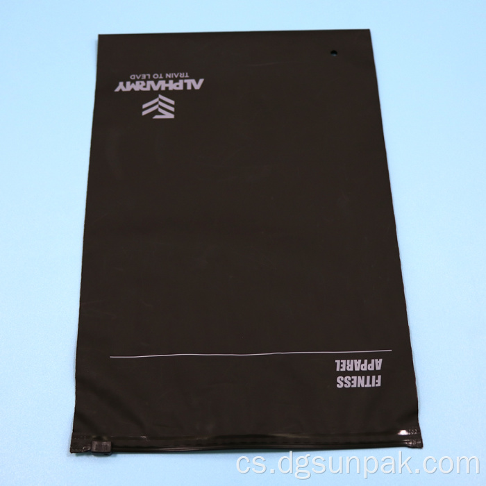 GRS recyklované tašky na balení oděvů na zip